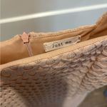 Just Me  Textured Beige Dress Size M Photo 1