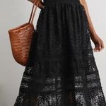 Waimari La Mimosa Dress in Guipure Lace Sz. XS Black Photo 0