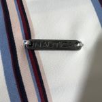 Nautica Striped Tank Top in White with Blue and Red Accents Photo 4