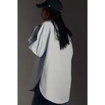 Anthropologie  Maeve The Bennet Oversized Buttondown Shirt Oxford Edition Blue XS Photo 1