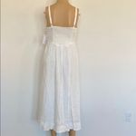 Nine West Women’s  White Cut Out Tiered Midi Dress Photo 5