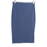 Peruvian Connection Womens Pencil Skirt Blue Knee Length Stretch Cotton Blend S Photo 2
