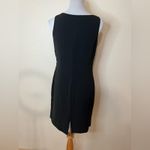 Moschino  | vintage black knee length sheath sleeveless dress 12 Photo 3