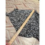 Black Floral Print Halter Neck Romper Shorts Elastic Waist Size XXL Photo 4