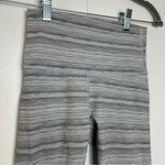 Lululemon  High Times Pant Leggings in Cyber Stripe White Silver Fox Photo 2