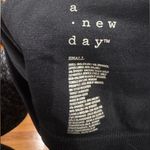 A New Day  Black Strapless Bandeau Top – Size Small – NWT Photo 2