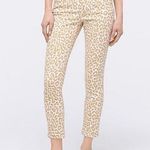 J.Crew NWT 10” High Rise Toothpick Skinny Jeans in Safari Leopard Print Size 29 Photo 0