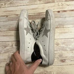 White Sneakers Size 8.5 Women's Shoes Walking Trendy Gray Photo 3