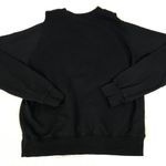MONROW Supersoft Cutout Shoulder Sweatshirt Pullover Long Sleeve Black Sz Small Photo 7