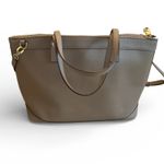 Henri Bendel  West 57th Saffiano Leather Satchel Crossbody Bag Double Handle Photo 3