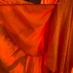 Pakistani High Low Anarkali Kurta Gown Partywear Wedding New Dress Gold Photo 7