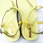 Sam Edelman NEW  Naomi Neon Yellow T-Strap Slingback Sandal, Size 8, MSRP $130 Photo 11