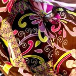 Vera Bradley  Purple Punch Pocket Book Photo 7