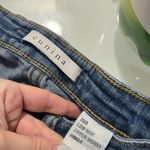 Eunina Blue Ava Low Rise Zipper Skinny Ankle Distressed Jeans Size 26 Photo 6