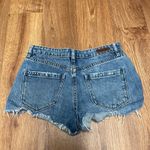 BLANK NYC "The Barrow" Vintage High Rise Jean Shorts Womens 25 Distressed Denim Photo 1