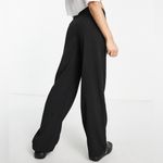 ASOS NWT  4th & Reckless Black Tailored Pants with Elastic Cuff Photo 1