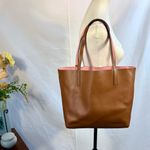 Kate Spade  Ava Reversible Open Tote Pink/ Brown Refined Grain Leather❤️ Photo 5