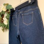Liz Lange Maternity Dark Wash Jeggings L Photo 4