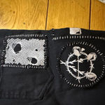 Current Mood Dolls Kill Stitch Lace-Up Patchwork Jeans black stretch denim s Photo 13