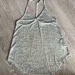 Philosophy  Tank Top Womens Extra Small Glittery Gray Raceback Photo 0