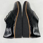 Rebecca Minkoff Polly Leather Wedge Oxfords Black 8M Photo 7