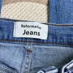 Reformation  high rise skinny Destin wash blue jeans, size 23 Photo 3