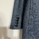 Banana Republic  Blazer 6 Women's Blue & White Denim Look Wool Blend Bf Style Photo 9