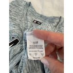 NFL Team Apparel Eagles Graphic Print Tee Shirt V-Neck Heather Gray Women Large Photo 6