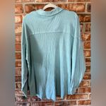 BKE  teal ribbed  Button Down Shirt Photo 1