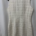 Elegant Cream Maxi Dress White Size XL Photo 6