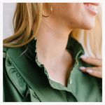 Michelle McDowell Waylon vineyard Polyester Spandex Blend Dress Sz XXL NWOT Green Photo 1