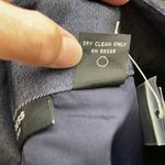 EXPRESS NWT Blue Sailor Button Front Lace Up Back Mini Skirt Photo 7