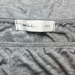 Reb & J EUC Grey Heather Off Shoulder Flowy Short Sleeve Top Sz S Gray Photo 4