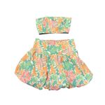 Free People Size XS Lula Bubble Set FLORAL TUBE TOP & MINI SKIRT Set NWT Photo 2