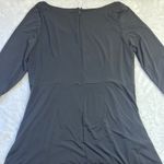 To The Max Black Scoop Neck Dress Women's‎ XL Pockets 3/4 Sleeves Knee Length Photo 10