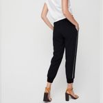 Wilfred ‎ Aritzia Buffon Black White Side Stripe Women M Casual Pants MSRP:$128 Photo 13