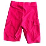 Love j Top And Short Set Womens Size Small Pink Silky Halter Stretch Shorts NEW Photo 11