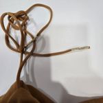 Tularosa Jamie Mini Dress in Brown Sugar Small Photo 8