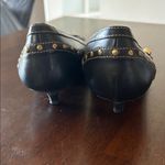 Coach Tabitha Kitten Heels Elegant Black Leather Women's Size 8 EUC Photo 3