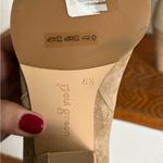 Paul Green Paul‎ Green Taupe Suede Ankle Booties Size 5 1/2 New Condition Photo 2