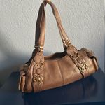 Cole Haan Y2K Bronze Metallic Satchel Shoulder Bag with Goldtone Hardware Photo 1