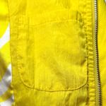 UbU Pack Your Personality Crinkle Jacket Yellow Size Small Lightweight EUC Photo 3
