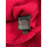 Ralph Lauren XL Red Cotton Black Velvet Knit Designer Womens Jacket Blazer Photo 11