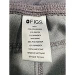 FIGS  Women's Gray Cargo Pockets Straight Leg Scrub Pants Medium Photo 4