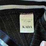 Kada Black and White Striped Pants Brief Size Medium Photo 3