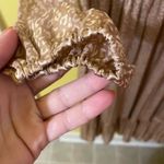 Japna Brown Patterned Blouse Size M Photo 5