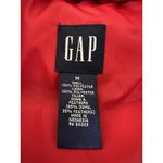 Gap VTG Puffer Vest Womens M Red Goose Down Sleeveless Full Zip Gorpcore Y2k Photo 1