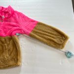 Lilly Pulitzer NWT  Keala Sherpa 1/2 Zip Popover Pink Pockets Size‎ XXL Photo 8