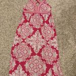 Pink sleeveless maxi dress Photo 0