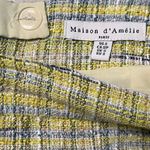 Anthropologie  MAISON D"AMELIE Tweed Twill Knit Shorts Small Photo 4